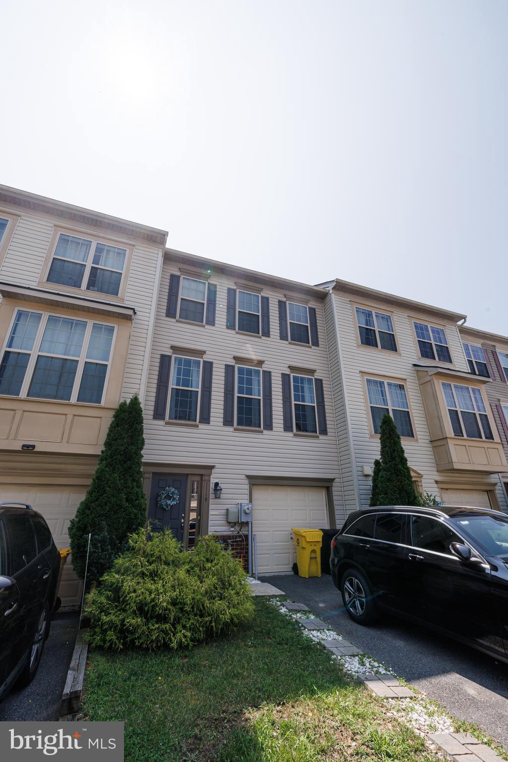 Absolutely gorgeous three-level townhome with attached garage located in the highly sought-after Millstone Village community! Bright foyer with storage and garage access leads to a half bath and spacious den with access to yard- perfect for relaxing, playing, or entertaining! The main level boasts huge windows overlooking ample community green space, high ceilings, tons of square footage, and many stylish upgrades throughout! The kitchen, dining room, and living rooms create a seamless floorplan allowing for sophisticated entertainment and ultimate comfort combined!! Gourmet kitchen with granite countertops and plenty of counter & cabinet space, accompanied by an eat-in area. With quick and easy access from the dining room to the deck, you'll find the ideal setting to unwind after the day and take in the sunset with panoramic views. The upper level boasts generous bedrooms, a full bath, a laundry room, and a master suite with a walk-in closet & attached spa-like bath with a double vanity, soaking tub, and separate shower. Additional driveway parking and plenty of unassigned overflow parking. This is a super attractive home that is very close to shopping, major commuter highways, and restaurants, yet lies in a very private setting. This home is a must-see, as it will not last long!! Make it yours!
Please note: No Pets allowed. Please remove shoes when touring the home.