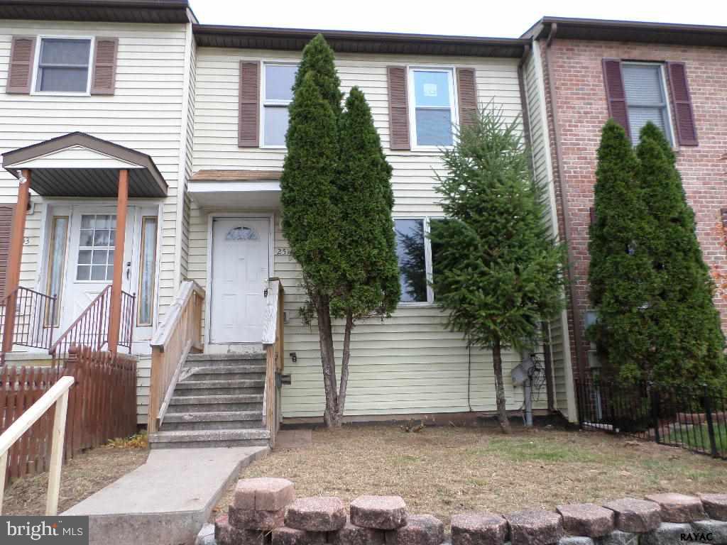 Three bedroom townhome in Valley Green with partial finished basement walkout,outside has deck and storage shed.Great starter or investment. Equal Oportunity Housing