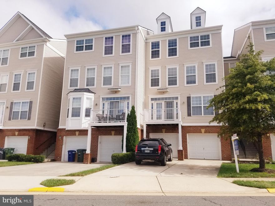 MOVE IN READY!! New Carpet, Polished HW floor, and freshly painted 4 Level Town-home - 3 Bedrooms/2.5 Baths. Top Level Features Master Bedroom w/ Master Bathroom (Soaking Tub/Sep Shower), 2 Closets (1 Walk-in). Hardwoods Main Level. Open Floorplan on Main Level. Balcony overlooks Mature Trees. 1 Car Garage. Dual Zone HVAC. Westfield High School Pyramid.Future Silver Line METRO Nearby.