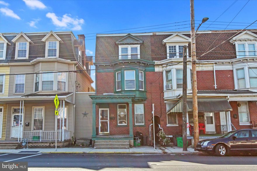 This home is move in ready! Freshly painted throughout! First floor living room and dining area done in new gray vinyl plank flooring as well as newly installed architectural ceiling tiles. Beautiful vinyl flooring  with stove is included in kitchen. Large spacious rooms throughout.  Fenced rear yard and shed. Off street parking to the rear. Covered porches both front and back. If your looking for a 5 bedroom home close to all conveniences this home is for you.  Just blocks from the 83 interchange!