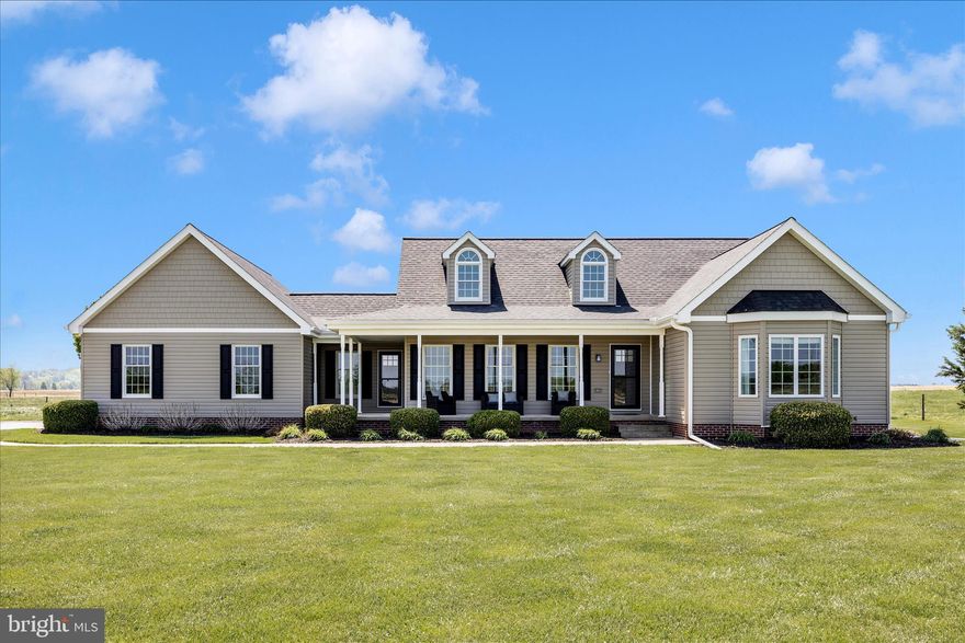 This meticulously maintained Cape Cod is truly a must-see! Nestled on a picturesque 1-acre lot and surrounded by preserved farmland, you’ll enjoy breathtaking views in every direction—including stunning sights of Sugarloaf Mountain. Lovingly cared for by the original owner, this home offers a warm and inviting layout featuring beautiful quartz countertops. Major improvements provide peace of mind, including a new HVAC system (2021), new roof (2024), and brand new siding (2025). Relax and unwind on the charming front porch, or step out back to a composite deck overlooking the incredible scenery—perfect for entertaining or enjoying peaceful sunsets. A 12x16 storage shed adds even more functionality to this already impressive property. Conveniently located, the home offers easy access to shopping, dining, and all major commuter routes—giving you the best of both peaceful living and everyday convenience. If you’ve been dreaming of wide-open spaces, scenic views, and a home that’s been lovingly cared for, this is the one you’ve been waiting for—all beautifully located in Adamstown. You won’t want to miss this one!