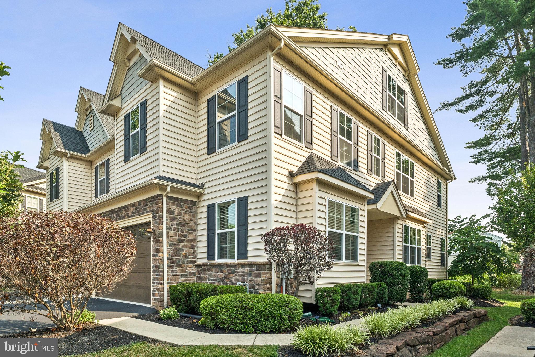 Welcome to 361 Newbury Court, an elegant and meticulously maintained 4-bedroom, 3.5-bath end-unit home located on a quiet cul-de-sac in the highly sought-after Newbury community of North Wales. Designed for comfort, style, and functionality, this spacious residence offers over 3,000 square feet of beautifully upgraded living space and thoughtful touches throughout.
The main level welcomes you with tray ceilings in the foyer and dining room, wide-profile baseboards throughout, and gleaming hardwood floors that flow through a bright and open layout. You'll find a flex room or home office, perfect for remote work or hobbies, as well as a powder room for added convenience.
The formal living and dining spaces are ideal for entertaining. At the same time, the well-appointed kitchen opens to a warm and inviting family room, complete with plantation shutters and an abundance of natural light. Step outside to relax on the deck for morning coffee or evening gatherings.
Upstairs, the primary suite is a true sanctuary, featuring tray ceilings, a private sitting room, two walk-in closets, and a luxurious en-suite bath. The second floor also features two spacious bedrooms and a full hall bath, providing comfort and privacy for guests or family members. The third-floor private suite, complete with a full bath, is perfect for an au pair, in-laws, or extended guests.
The finished basement provides additional living space, suitable for a home theater, gym, or playroom, along with ample storage.
Located minutes from shopping, dining, and major commuter routes, 361 Newbury Court offers the perfect blend of upscale living and everyday convenience in a peaceful, well-maintained community. The school bus stop is nearby. A one-year AHS home warranty is included for extra peace of mind.
📍 Schedule your private showing today—this exceptional home won’t last!
