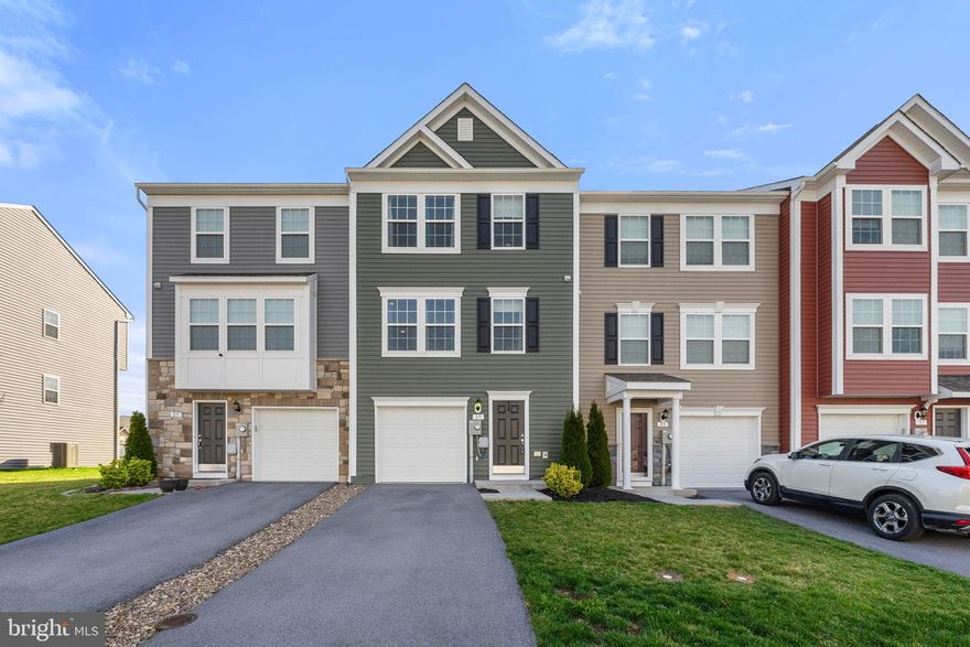 Highest and best due by Wednesday, March 20th at 9 AM! Experience modern townhome living at its finest! This meticulously cared-for home looks and feels brand new and offers nearly 2,000 square feet of space across three levels. Step inside to find a wide foyer, den, laundry room, and half bath on the first level. The second level features tasteful engineered wood flooring throughout, a well-appointed kitchen with granite counters, a functional island, recessed lighting, a double sink, and a pantry for all your culinary needs. Adjacent to the kitchen, find both dining and breakfast rooms. The spacious family room, complete with its own half bath, provides the perfect setting for cozy nights in or entertaining guests. Retreat to the top level primary suite, complete with a walk-in closet and en suite bath featuring elegant tile, a soaking tub, walk-in shower, and double sinks. Ample closets throughout ensure storage is never an issue.  Just a minute from shopping, dining, and commuter route 340! High speed internet available.