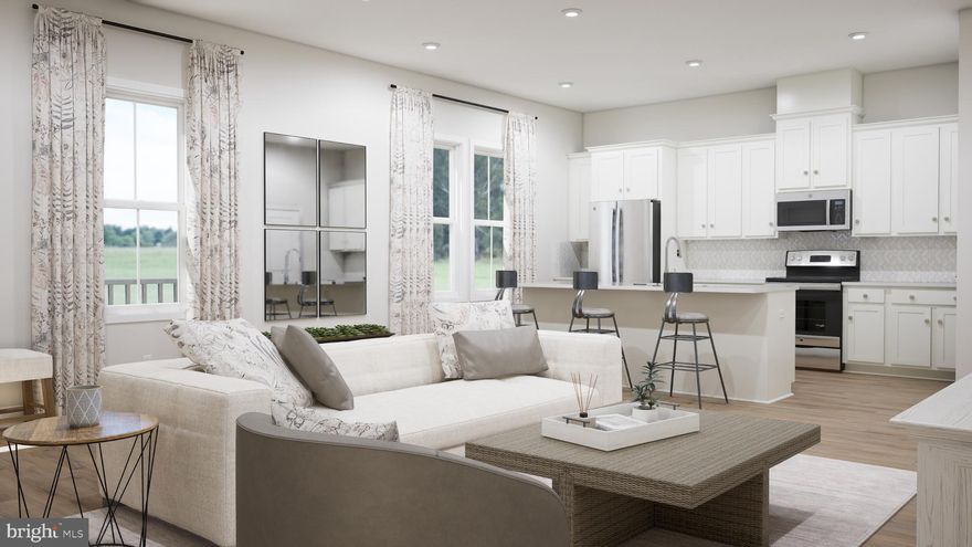 Come and claim your dream END-UNIT TOWNHOME by Van Metre Homes at SOUTH 620, ready for you to move in OCTOBER 2024! Indulge in the epitome of luxurious living with the HILL floorplan by Van Metre Homes, a meticulously crafted haven spanning 2,207 finished square feet across three levels. This exceptional residence offers 3 bedrooms, 3 full and 1 half bathrooms, and a 1-car detached garage with a rear yard—perfect for outdoor gatherings! Natural light floods the main level, highlighting the 10' ceilings, a convenient pocket study, spacious great room, and a beautiful gourmet kitchen, the heart of the home. Revel in the elegance of upgraded cabinets, tile backsplash, quartz countertops, modern stainless-steel appliances, and a central kitchen island creating a stylish and functional hub for cooking and entertaining. Ascend to the upper level to discover an impressive primary suite featuring two closets and a luxurious 4-piece bathroom with double sinks and an oversized, frameless shower with a built-in seat—a comfortable retreat to prepare for or unwind from the day. Additionally, a secondary bedroom, full bath, and an upstairs laundry room round out this level. The third floor offers a fabulous, finished loft, complete with a third bedroom and full bath, providing you additional space to make your own. This residence is a must-see for those seeking comfort, style, and functionality! Being a new build, your home is constructed to the highest energy efficiency standards, comes with a post-settlement warranty, and has never been lived in before! Don't miss out on the opportunity to make this exceptional townhome your own. Schedule an appointment today! ----- Discover a haven that feels like home at South 620, an extraordinary neighborhood thoughtfully designed to foster human connection and innovative architecture. Embrace a diverse selection of single family homes, townhomes, and villas, each crafted with purpose-driven design. Nestled in Aldie, South 620 offers convenient access to shopping, dining, top-rated education, the great outdoors, and Dulles International Airport. Positioned off Braddock Road, this newest neighborhood in Aldie redefines the allure of amenities, inviting residents to unwind in the serene Pollinator Garden, come together on the Social Green, enjoy recreational activities on the Multi-Use Field, and meander through picturesque walking trails adorned with pedestrian foot bridges. At South 620, you’ll become part of a welcoming community, defined by the warmth and camaraderie of its residents who proudly call it home. ----- Take advantage of closing cost assistance by choosing Intercoastal Mortgage and Walker Title. ----- Other homes sites and delivery dates may be available. ----- Pricing, incentives, and homesite availability are subject to change. Photos are used for illustrative purposes only. The community lies within the Airport Impact Overlay District (within the 1 Mile Buffer). Due to its proximity to Dulles International Airport, this site is subject to aircraft overflights and aircraft noise. For details, please consult the Community Experience Team.