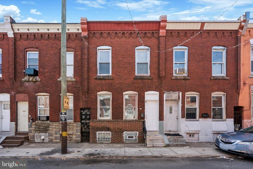 Tired of renting someone else’s space? Ready to call something your own—without breaking the bank? This move-in ready home is the key to unlocking your homeownership dreams in one of Philly’s most affordable locations. From the moment you arrive, the well-maintained brick façade offers a warm welcome. Step inside to a foyer hallway that leads into a bright, front-facing living area, featuring brand-new luxury vinyl plank flooring and an open-concept layout that flows effortlessly through the entire first floor. At the rear, the kitchen is filled with natural light and freshly cleaned from top to bottom, complete with stainless steel appliances and an electric cooktop—perfect for home cooking. Step outside to the fenced backyard, a peaceful spot for grilling, relaxing, or enjoying fresh air in your own private space. Downstairs, the unfinished basement has been recently cleaned out and offers excellent storage, plus the convenience of in-home laundry.  Say goodbye to the laundromat! Upstairs, you’ll find three spacious bedrooms with thoughtful layouts and generous natural light. The rear bedroom overlooks the yard, while the middle bedroom includes a closet and rear-facing window. The shared hallway bathroom features a full-size shower tub. The primary bedroom at the front of the home offers extra space and two large windows that brighten the entire room. This classic Richmond rowhome is just a short walk to public transit that makes commuting effortless. If you’ve been waiting for the right moment to become a homeowner—this is it. Come see where your next chapter begins. Some photos are virually staged.