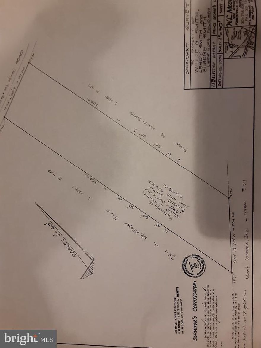 Great Investment.  Motivated Seller.  Build your dream home on this Beautiful 3.61 acre, wooded, level lot,  and enjoy your private oasis or be the owner of a Great Investment in the Expanding Brandywine Corridor.   Surveyed, yes.  Perc test, no.  Contact us today!!!