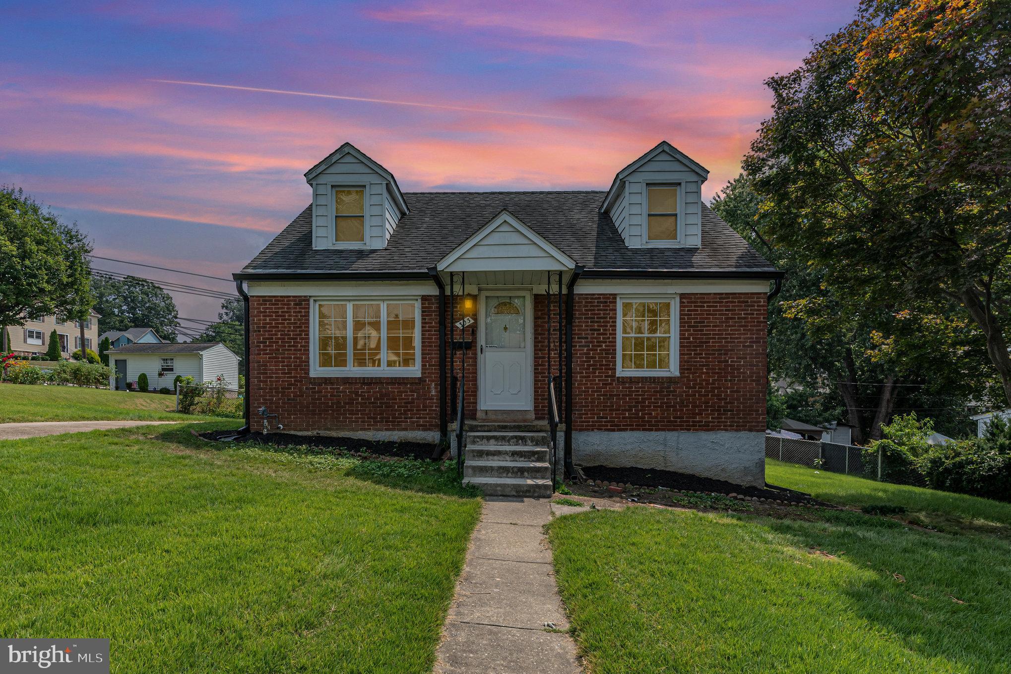 Welcome home! This adorable 4 bed 2 full bath cape cod has been lovingly cared for and nicely updated. Recently exposed wood floors new LVP in kitchen and main floor bathroom. Addition of a full bath upstairs, new bathroom vanities and updated plumbing for both bathrooms are just a few of the benefits of this home.
