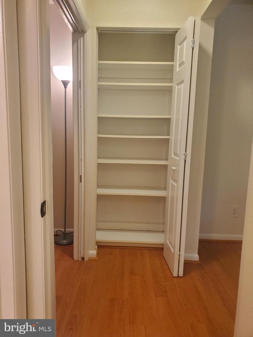 ALL UTILITIES INCLUDED in the rent. Bright and Airy, LARGE  1 bedroom condo with a  DEN available for rent on November 4th. Updated kitchen and bathroom.  Large Bedroom w/Custom Closet System & Sitting Room/Home Office Area. Spacious Living Room walks out to  the  patio overlooking  tree-lined common area. Separate Dining Room,, Water/Sewer/Electric & Laundry Room Access Included in Condo Fee, Grilling/Picnic Area, Great Location! Fabulous Reston Association Amenities included, Dulles Airport is less than 10 Miles Away, Easy Access to Silver Line Metro & So Much More! One parking space is Assigned  in front of the building (#111). A second unreserved parking space is available for $100 a year with the use of a permit, PLUS 1 guest passes! Pets Case by Case.