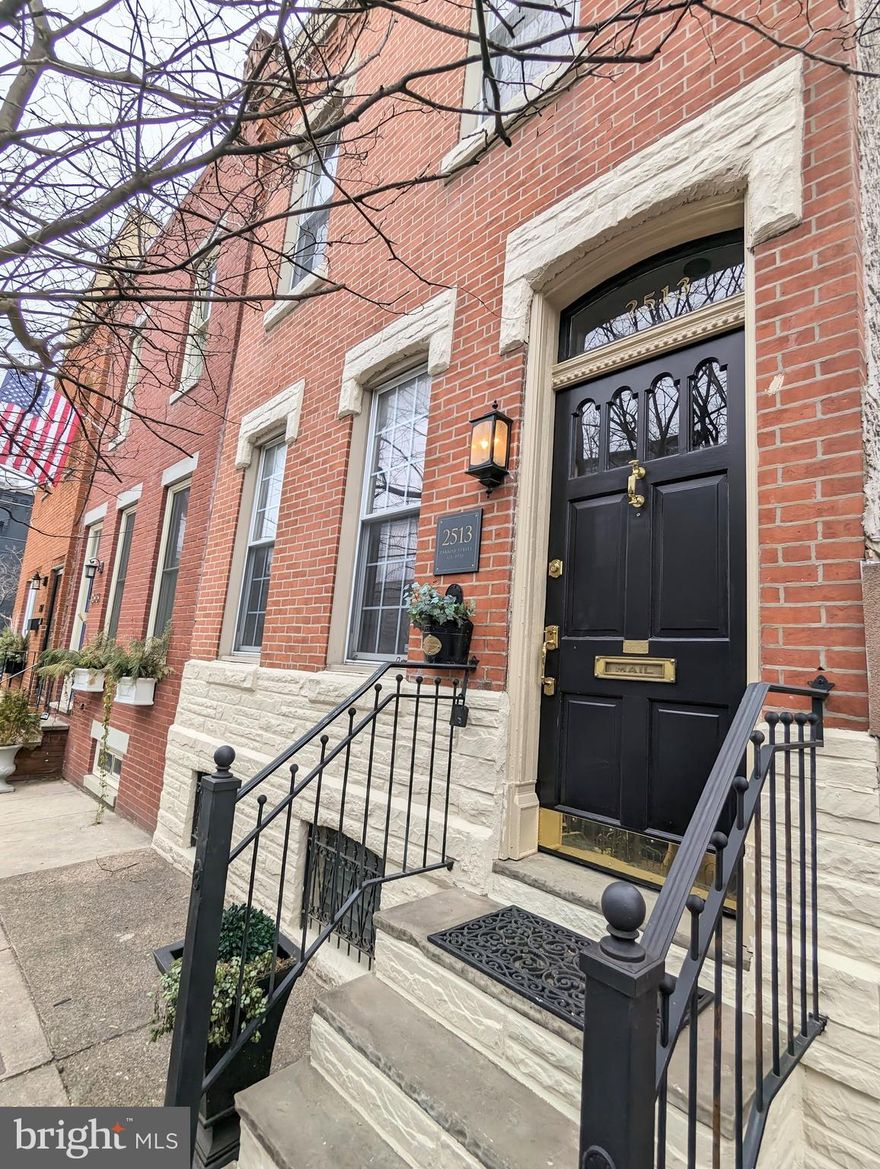 Welcome to 2513 Parrish Street, a charming brick rowhome that exudes classic charm and offers a cozy retreat in the heart of the city. This three-bedroom, one-bathroom house is now available for sale, presenting an excellent opportunity for you to make it your own.
As you step inside, you'll be greeted by the warm and inviting atmosphere that this home radiates. The original staircase adds a touch of character and serves as a beautiful focal point. The abundance of natural light streaming through the windows creates a bright and airy ambiance throughout the space. Along with beautiful and well maintained hardwood floors, this house is filled with delightful touches such as original wood doors and a covered fireplace with a beautiful mantel that add to its timeless appeal.  The first floor you will find a living room, dining room, kitchen, and laundry. On the second floor you have three large bedrooms with closets and a built in.  The property boasts a small patio, perfect for enjoying your morning coffee or letting your pet outside. The new HVAC system provides year-round comfort, allowing you to stay cool in the summer and cozy during the colder months. The basement has ample storage space for all your belongings, ensuring a clutter-free living environment.
Situated on a beautiful street, this property is nestled in a family-friendly neighborhood that offers a sense of community and safety. Its proximity to Fairmount Park, the Art Museum; within steps of restaurants, groceries, gyms, cafes, and all daily conveniences.
Don't miss out on this wonderful opportunity to own a piece of history while enjoying modern comforts. Contact us today to schedule a viewing and envision yourself living in this charming abode on Parrish Street in Fairmount!