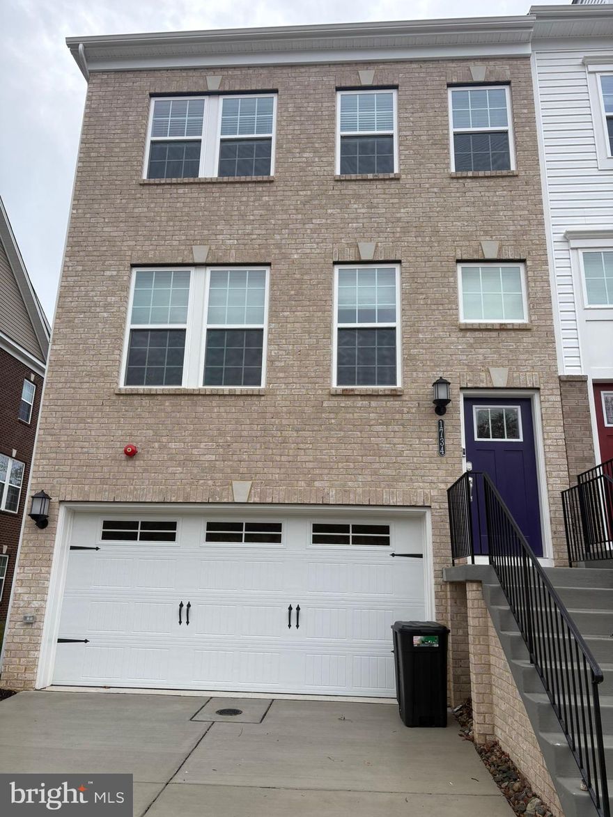 Brand New Four-story townhome with 3 bedrooms, 1 large recreation room (basement) along with 3 full baths and 1 half bath gives a large spacious living space for any family. and a beautiful LOFT with half Bath.

Features two-car garage and a spacious recreation room with full bath at this level. 

Living area includes open space, kitchen and dining room along with half bath. Kitchen has spacious counter top with all appliances.

Three spacious bedrooms are situated on the third floor, including the tranquil owner's suite with an attached bathroom and walk-in closet. Includes Washer and Dryer

4rth Floor is a beautiful LOFT with open space outdoor