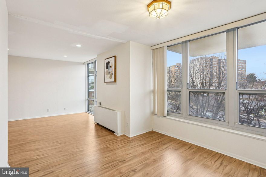 Welcome to Unit 511 at River Park House, a well-cared-for 2-bedroom, 2-bath residence showcasing sweeping views of the Philadelphia skyline and Fairmount Park. New flooring throughout the unit! The open living and dining space is filled with natural light and features updated flooring, creating a warm and inviting atmosphere ideal for everyday living or hosting guests.  

The updated galley kitchen is thoughtfully designed for efficiency and includes a refrigerator. The primary bedroom offers a walk-in closet and a private full bath, while the spacious second bedroom is conveniently located near an additional full bath. In-unit washer and dryer add everyday convenience.

Condo fees include electricity, heat, air conditioning, water, and basic cable, making for effortless, worry-free living. River Park House residents enjoy premier amenities such as 24-hour concierge and security, fitness center, outdoor pool, library, hair salon, and hospitality room. With close proximity to Center City, I-76, and City Avenue, this home offers comfort, convenience, and a vibrant urban lifestyle.