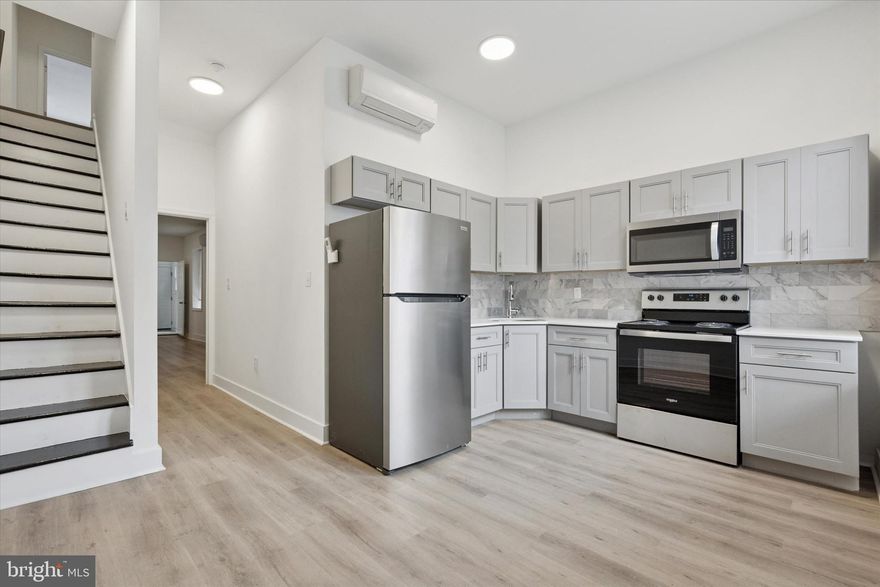 2550 N Woodstock Street #1 offers a fresh and modern living experience in 19132. This newly renovated 3 bedroom, 3 bathroom property is set up as a co-living house, with each tenant enjoying their own private bedroom and bathroom. The kitchen is designed as a shared common space, and this specific first floor room features a private yard with washer and dryer connected to the basement. The home features sleek, modern finishes and brand-new appliances throughout. Since the property is currently vacant, the first tenant will have the advantage of free range in choosing their room. Utilities are split among tenants to help keep monthly costs affordable. Applicants should have a 620+ credit score, no prior evictions, and a clean background. First month’s rent and security deposit are required at move-in. If you’re looking for an affordable private room with modern amenities and the added benefit of shared spaces where networking, friendships, and community living are part of the experience, 2550 N Woodstock Street is ready for you. Contact us today to learn more!