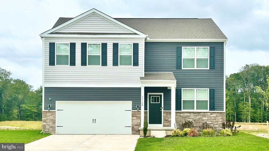 Get ready for 32112 Fairfield Street, a new home under construction in West Bay Village at Millville by the Sea, in Frankford, DE! The Hayden, a 2,511 square foot unique two-story home, offers five bedrooms, one located on the first floor, three full bathrooms, a flex room, a loft, and a two-car garage.

The home’s welcoming foyer offers two coat closets and creates the perfect space to greet your guests. In the front of the home, the flex room with an abundance of natural light could be used as a home office or a den.

You enter the well-designed kitchen that features a generous amount of white cabinetry and granite counter space past the foyer, a corner pantry, an island with a sink and additional room for seating. The kitchen has an eat-in dining space that is open to the spacious great room. A sizeable secondary bedroom and a full bathroom are located down the hall from the great room.

Upstairs, the owner’s suite boasts an ample bedroom, a generous walk-in closet and an oversized owner’s bathroom with a linen closet, toilet closet and walk-in shower. The three additional large bedrooms and expansive open loft allow for everyone to have their own space. The second floor also features a roomy secondary bathroom with double vanity and linen closet, a conveniently located laundry room, and an additional hall linen closet.

The included fully sodded, landscaped, and irrigated lawn, white window treatments and an innovative America’s smart home® package will give you complete peace of mind.

Pictures, artist renderings, photographs, colors, features, and sizes are for illustration purposes only and will vary from the homes as built. Image representative of plan only and may vary as built. Images are of model home and include custom design features that may not be available in other homes. Furnishings and decorative items not included with home purchase.