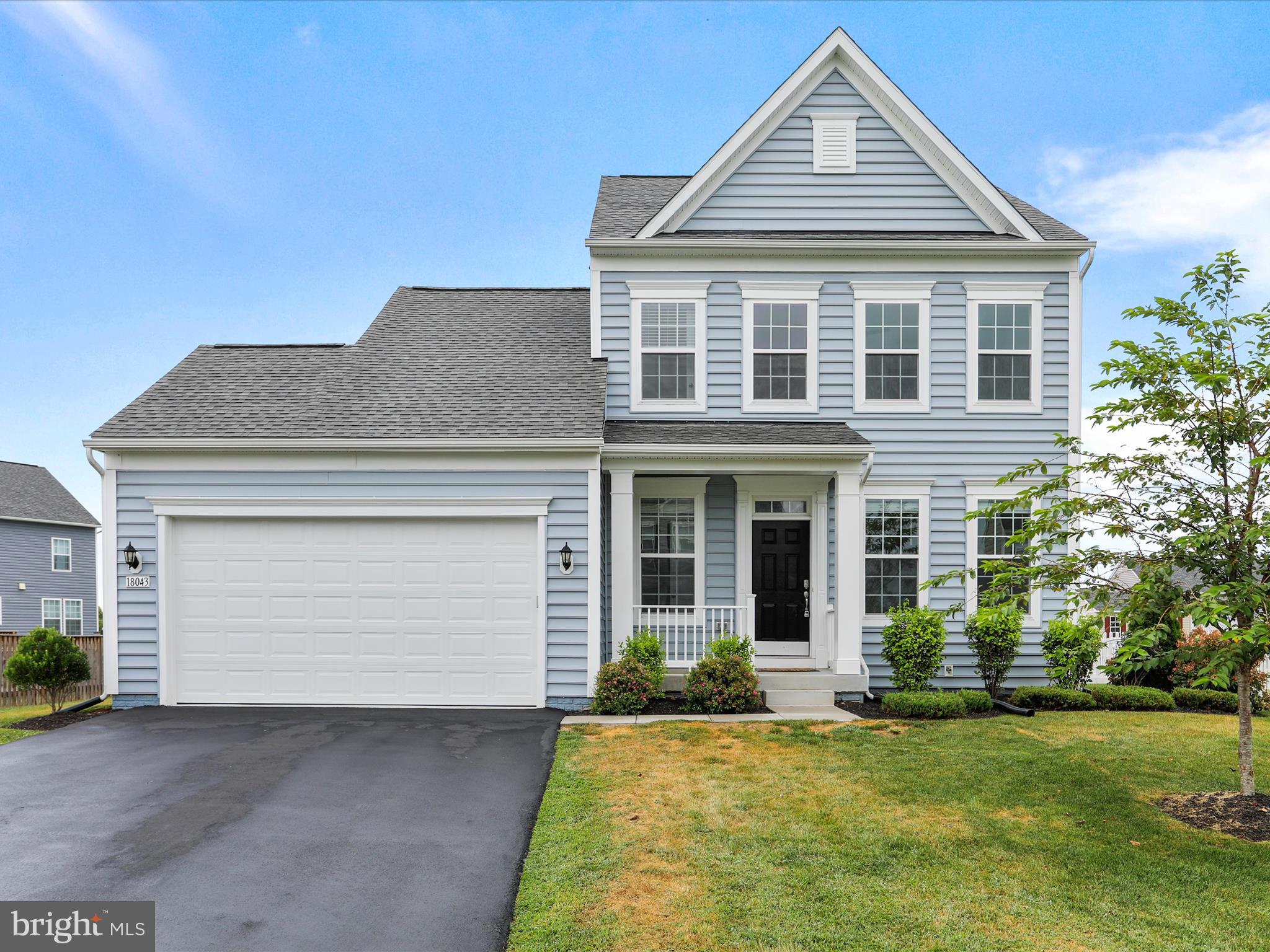 Welcome to 18043 Donegall Ct. in the sought-after Westfields Community! Built in 2021, this 3,400+ sq ft home offers 3 bedrooms, 4 baths, and an open floor plan perfect for modern living. The gourmet kitchen features granite countertops, stainless steel appliances, a large island, and off white cabinetry with a stylish backsplash. Enjoy a bright breakfast room, vaulted-ceiling family room, and a luxurious primary suite with a walk-in closet, dual vanities and walk-in shower. The finished basement includes a rec room, a bonus/bedroom, and a full bath. Outside, relax on the covered porch or Trex deck overlooking the fenced yard. Community amenities include a pool, clubhouse, tennis courts, and more—close to Historic Sharpsburg, dining, and I-70.
