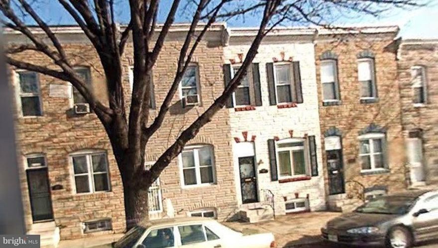 Investor alert. Great opportunity to own a large park front home.