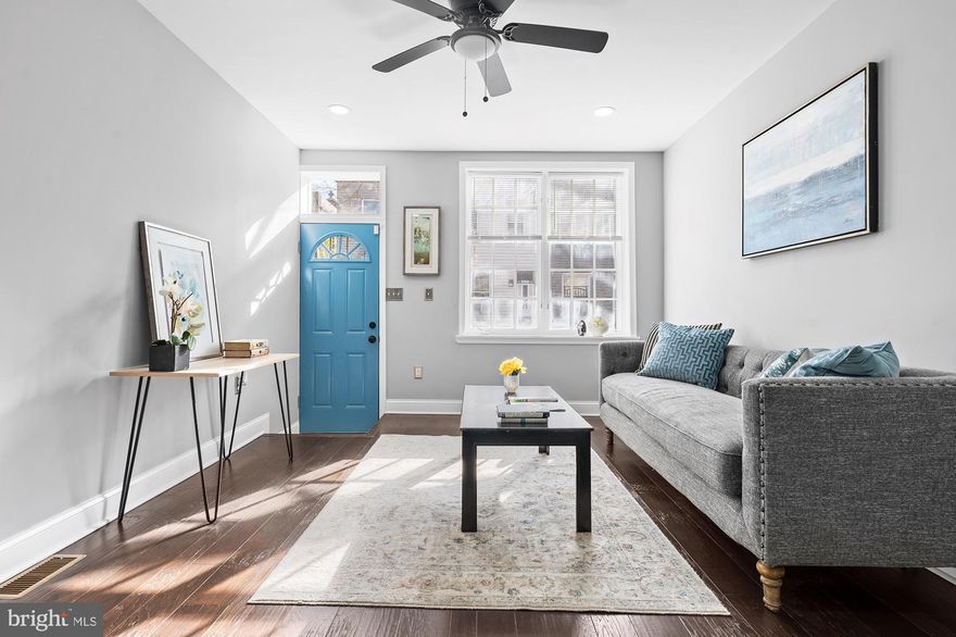 Incredible renovation in an up-and-coming neighborhood, now available! Welcome to 2114 W. Fairmont Ave., a fully renovated end-of-group townhome that seamlessly blends modern style with timeless charm.

The main level invites you in with a cozy and inviting living room, featuring gleaming hardwood floors and an abundance of natural light. A conveniently located powder room adds to the functionality of the space. The newly renovated kitchen is a true showstopper, boasting solid wood, shaker-style cabinets, crisp countertops, and a stylish backsplash, all complemented by brand-new stainless steel appliances.

Upstairs, the second floor presents two generously sized bedrooms and an impeccably designed bathroom. Step outside to your own private deck, the perfect spot for morning coffee or evening relaxation.

The finished and improved lower level offers endless possibilities. Use it as an additional living space, office, or den — the choice is yours.

This property is an incredible find and an opportunity you won’t want to miss. Come, see, and move right in to this stunning gem in one of the city's most promising neighborhoods!