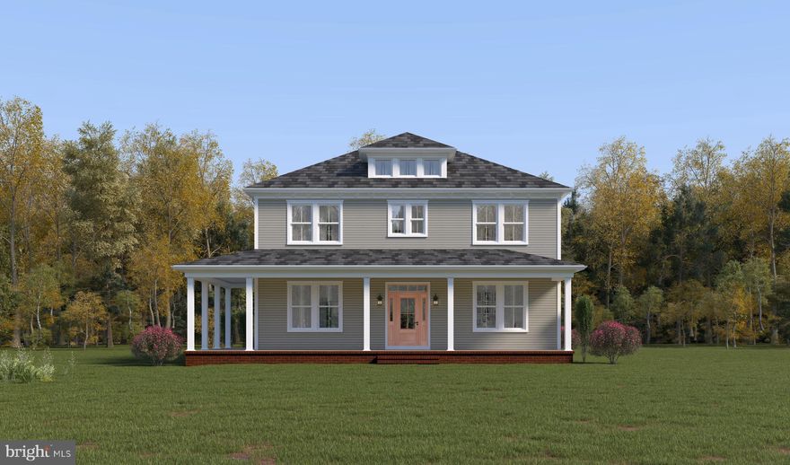 Introducing the Clark floorplan, available exclusively at Caruso Homes' Mill Creek community, located in Ellicott City, MD. This single-family home offers a two-car garage and a unique wrap-around porch that provides added outdoor living space and a comfortable place to unwind.

The first floor is designed for both everyday living and entertaining. A formal dining area sits just off the entry, along with a flexible front room that can be used as a home office, sitting room, or play space. The central kitchen features a large island, stainless steel appliances, and the option to upgrade to a gourmet layout. The kitchen, breakfast area, and main living space connect seamlessly, creating an open and functional layout with access to the covered porch.

Upstairs, the primary suite includes two walk-in closets and the option for an upgraded California-style bath. Three additional bedrooms and a full bathroom provide space for family or guests, while a dedicated laundry room adds convenience. An optional additional full bathroom is also available. Downstairs, the lower level offers flexibility with options for a finished recreation room, as well as spaces that can be configured for a home gym or theater.

Experience modern luxury and timeless charm with a brand new single-family home located just moments from Historic Ellicott City. Mill Creek offers the unmatched opportunity to enjoy the character, culture, and walkable beauty of a centuries-old town, while living in a home designed for today's lifestyle. For more information, contact Caruso Homes today.
