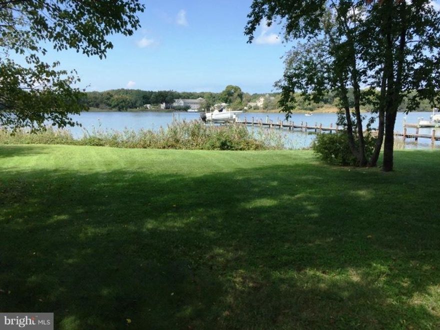 Waterfront build-able lot with no HOA's.  Close to Route 50 and the Bay Bridge.  Public sewer available for hook up. Almost one acre ( .81 acre) with 135 feet of water frontage. Elevated lot with great potential. Great opportunity to build and enjoy your new home on the water - boating, fishing, crabbing and everything the Eastern Shore has to offer.