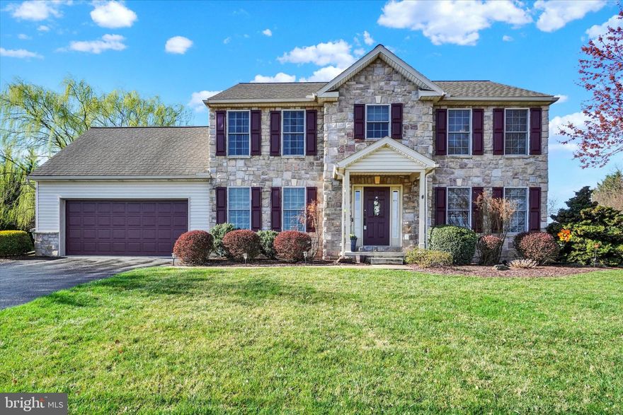 Welcome to your dream home! This stunning Colonial-style residence, built in 2006, offers a perfect blend of modern comfort and classic charm. With 2,890 square feet of thoughtfully designed living space, this detached home features four spacious bedrooms and two and a half bathrooms, making it ideal for both relaxation and entertaining. Step inside to discover a warm and inviting interior adorned with beautiful wood floors, crown moldings, and chair railings that add a touch of elegance. The open floor plan seamlessly connects the gourmet kitchen, complete with stainless steel appliances, a large island, and a cozy breakfast area, to the family room with gas fireplace, perfect for gatherings. Enjoy the luxury of a soaking tub and a stall shower in the master bathroom, along with walk-in closets that provide ample storage. The fully finished basement, equipped with heating and an outside entrance, offers endless possibilities for recreation or additional living space. Outside, the 0.25-acre lot is beautifully landscaped and cleared, providing a serene retreat with a level yard for outdoor activities. Relax on the patio or porch with retractable awning, and enjoy the peaceful surroundings. Additional highlights include an attached two-car garage, shed, energy-efficient windows, and a security system for peace of mind. This home is not just a place to live; it’s a lifestyle waiting for you to embrace. Don’t miss the opportunity to make this inviting property your own!