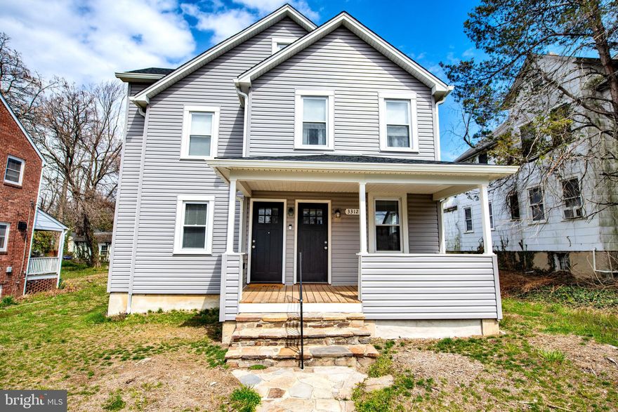 Don't miss this turn-key multi-family unit,  certified lead-free registered with the MDE. Both units are fully licensed rental properties in Baltimore City and separately metered for gas and electric, making this an ideal opportunity for the savvy investor or owner-occupant looking to live in one unit and collect rent from the other.

Each apartment features 2 bedrooms and 1 full bath with full laundry.  The second-floor unit offers added value—including a recreational area and access to a private rooftop deck, perfect for entertaining or relaxing.

Both units were substantially updated throughout in 2021, this property offers modern finishes and major system upgrades, including: new roof, new siding, new central HVAC systems, stylishly renovated kitchens with islands, updated bathroom, and new flooring throughout

An unfinished basement provides ample storage or the potential for future expansion.

Whether you're looking for a low-maintenance investment or a primary residence with rental income, this property checks all the boxes. Schedule your showing today!