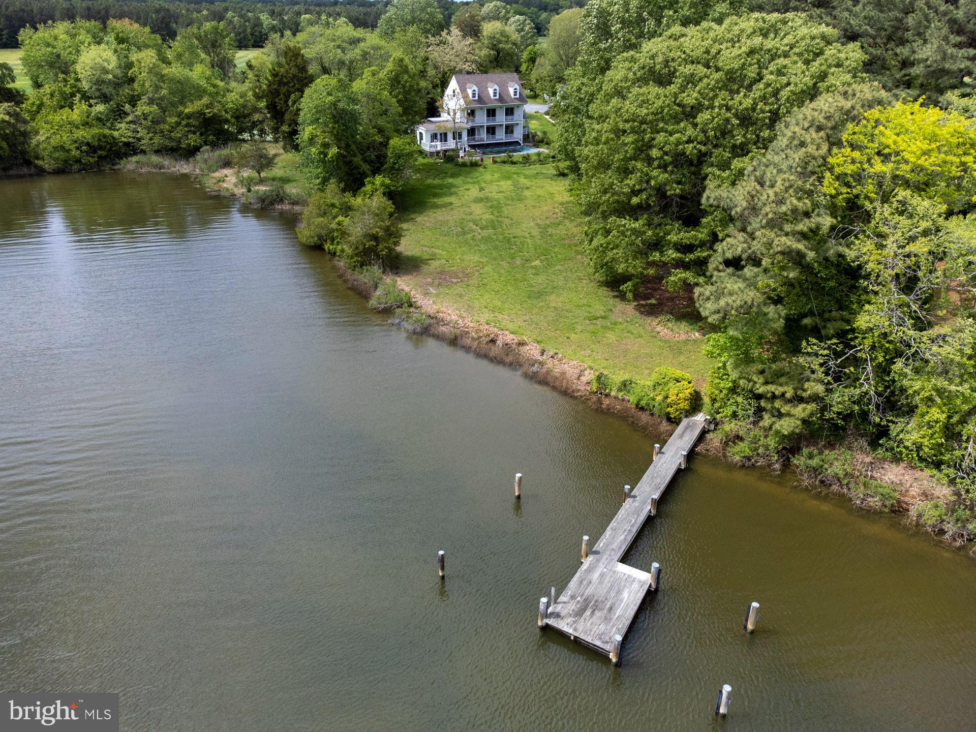 Incredible opportunity to own a 111+/- acre Talbot County property on the Tred Avon River. Lowe’s Farm offers a mix of woods, fields, ponds, and waterfrontage including the river and a protected cove. The historic house (updates done in the 80’s), guest house, and several outbuildings surrounded by large trees offer idyllic privacy. Family owned since the 1680’s, this property is ideal for a Family Compound with an existing ‘lot of record’ and potential for up to 4 additional lots with updated SDA in progress. Abundant wildlife presents opportunities for enthusiasts and hunters alike. Don’t miss this once in a lifetime offering!