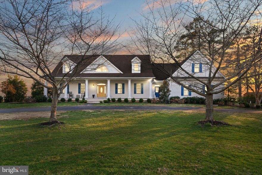 Click the Camera Icon to see the 3D Tour!     "Life is Better at the River" Welcome to your ultimate waterfront retreat nestled along the picturesque shores of the Potomac River. There is just something so magical about living on the water.   Dramatic wide water views with breathtaking sunrises and sunsets! This stunning residence offers an expansive living space on a sprawling 1+ acre lot, creating an unparalleled sense of luxury and tranquility.

Step into the grand foyer and be greeted by the spacious open floor plan, seamlessly connecting the indoors with the breathtaking natural surroundings. The family room has, towering windows that adorn the walls, allowing for an abundance of natural light to illuminate the interior while offering captivating views of the river from every angle, a floor to ceiling MacNificent stone fireplace (propane), hardwoods throughout the main level,             The spectacular master suite, on the main level, has a remarkable walk-in closet, dressing area with custom built in’s, massive  master bath with  custom glass block shower, separate tub, french doors open to deck with fantastic water views and a hot tub.  2 new bedroom suites and full bath added in 2022.  . 110 ft. pier, 200 ft of state of the art rip rap, 10x16 boat lift, 1500 lb jet ski lift  (3 attached, 2 detached)    Recent updates:  2021 Hot Tub, 2019 April Aire 1850 dehumidifier) 2019- Pier electrical rewire, controlled crawl space.