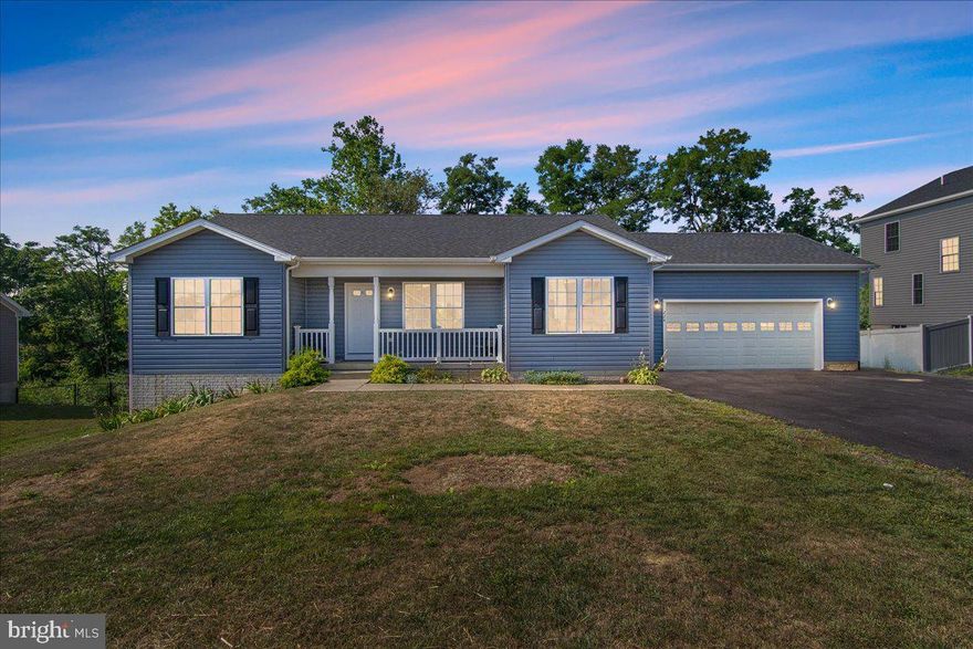 Custom built Rancher in sought after Elizabeth Station. Walk into your spacious living room with luxury vinyl plank flooring & two large windows for natural light. Kitchen with white cabinets with brushed nickel hardware, granite countertops, stainless steel appliances & island with bar-stool seating. Your dining area is right off the kitchen with double doors to your covered deck. The covered deck is a great space to entertain guests and enjoy the outdoors in any kind of weather. Owners bedroom suite with private full bathroom. Bedrooms 2-3 are a great size and share a 2nd full bathroom. Main level laundry. Lower level is partially finished with a possible 4th bedroom & half bathroom. Lower level has a 2nd washer and dryer and a walkout to the backyard. This area would be great for an in-law suite.  Great backyard. Covered front porch. Oversized two car garage. Great location close to shopping, restaurants and major highways.