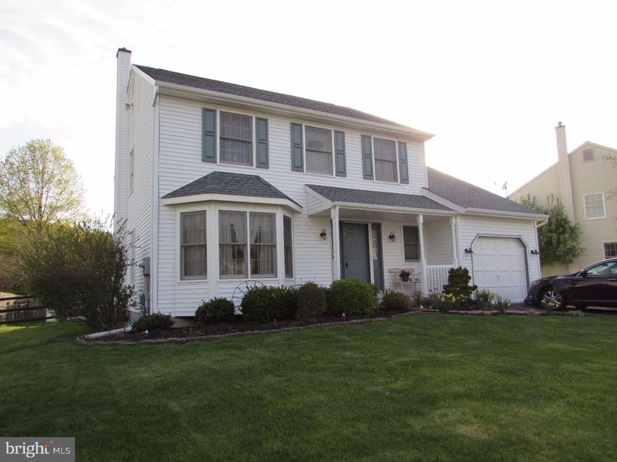 Welcome to this two story Colonial home with brand new roof!  With a location that is 15 minutes from the Pa Turnpike and 5 minutes from 422, you are close to shopping, schools and major highways while still enjoying a quiet side street setting.  This home offers a large eat in kitchen with Zodiaq quartz countertops and island, family room with wood burning fireplace, a formal dining room, and a beautiful bay window in the living room that allows lots of natural light, and neutral decor.  The upper level features 3 bedrooms and a master suite with a large walk-in closet and private bath with double bowl sink.  The basement is finished and painted and just waiting for you to pick out your favorite carpet or floor covering.  It also includes an additional room that can be used as an office or fourth bedroom!  The back yard is completely fenced and ready for entertaining with an oversized deck that spans the length of the home, complete with a built-in hot tub!