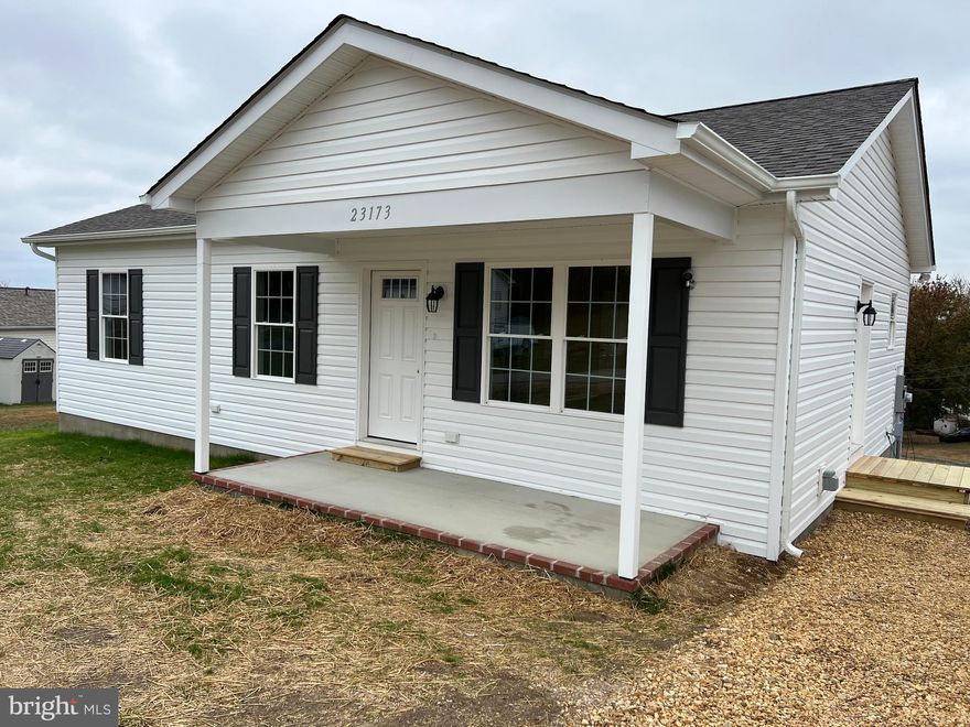 Discover an exquisite opportunity to own a brand-new residence in the Long View subdivision, where luxury meets tranquility. This stunning ranch-style home, completed in 2025, boasts a modern design and high-end finishes that cater to an exclusive lifestyle. The gourmet kitchen is equipped with stainless steel appliances, including a built-in microwave, electric oven/range, and a spacious refrigerator, complemented by a convenient pantry for all your culinary needs. Recessed lighting throughout enhances the ambiance, while ceiling fans provide comfort in every season. This thoughtfully designed home features three well-appointed bedrooms, including an entry-level primary suite that offers privacy and convenience. The two full bathrooms are elegantly finished, showcasing modern fixtures and finishes that elevate your daily routine. The property sits on a generous 0.47-acre lot, offering ample outdoor space for relaxation and recreation. The cleared front and rear yards provide a blank canvas for landscaping or outdoor entertaining, while the proximity to the Wicomico River allows for water-oriented activities and serene views. Enjoy the luxury of water access, perfect for kayaking or simply soaking in the natural beauty of your surroundings. Additional highlights include a main floor laundry area with hookups, ensuring ease of living, and a driveway that accommodates up to three vehicles, providing convenience for you and your guests. Experience the ultimate in luxury living with access to community amenities, including a private beach, where you can unwind and enjoy the picturesque waterfront lifestyle. This exceptional property is not just a home; it's a gateway to a serene way of life. Don't miss your chance to make this dream residence your own.
Conditioned crawl space
40-year shingles