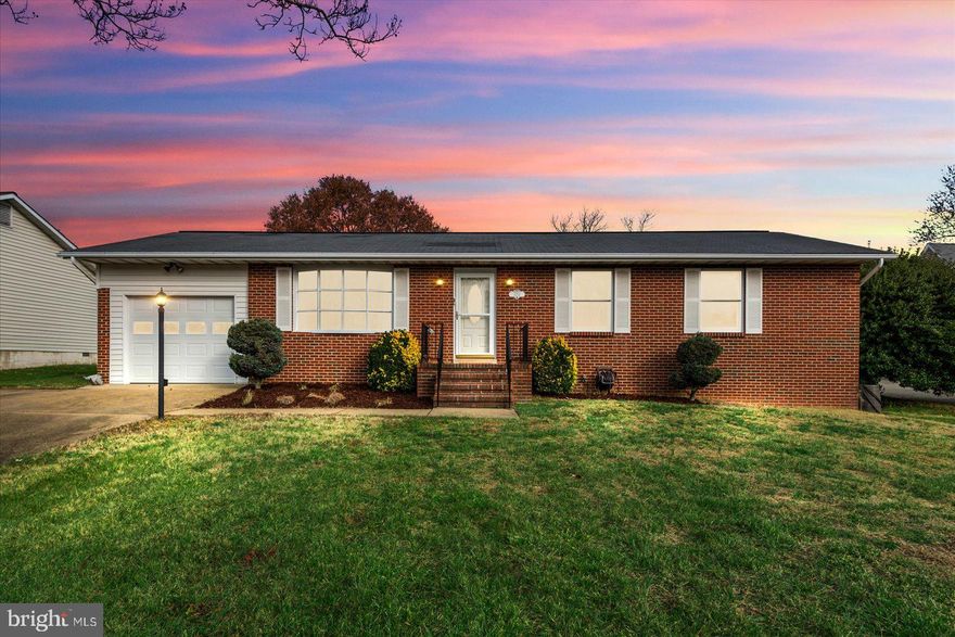 Charming brick rambler mere minutes from I-95, nestled in a prime locale close to shopping centers and Mary Washington. This delightful 3-bed, 2-bath home boasts fresh paint throughout, showcasing a beautifully renovated kitchen featuring upgraded cabinets, granite countertops, and a master bath exquisitely redesigned. Revel in the elegance of real oak floors that span the entire home, leading to a fully fenced backyard, complete with a one-car garage and a convenient shed. Your ideal blend of comfort and convenience awaits!"