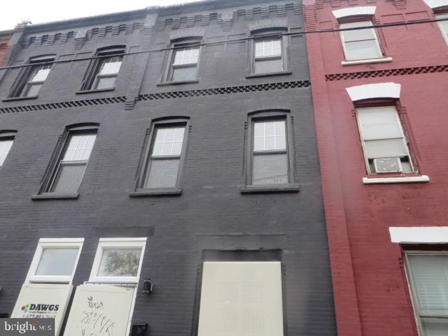 Fully renovated 3 story duplex located Brewerytown just off of 24th street and Cecil B Moore Ave. One bedroom, one bath apartment with new kitchen, stainless steel appliances, and modern bath. Huge, bi-level, 3 bedroom, 1.5 bath ultra modern apartment with new kitchen, new bathroom and all new appliances. All separate utilities including central air for both units. Full basement with plenty of extra storage area. Washer and dryer hook-ups and all modern fixtures and amenities. Both units are in Move In condition and ready for occupancy. Tremendous investment opportunity. Close to Temple University and Fairmount Park.