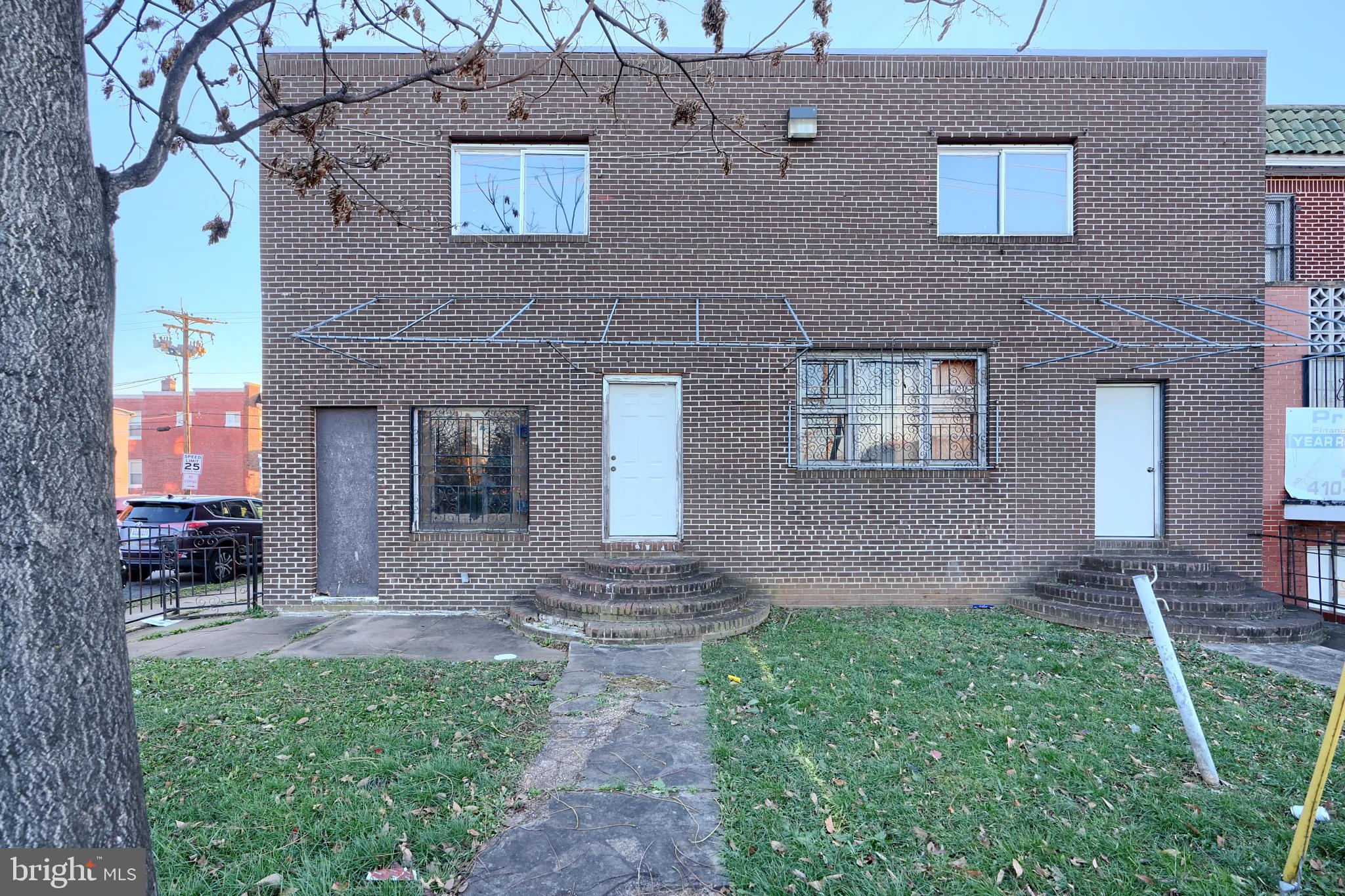 Don’t miss this exceptional opportunity to own a high-visibility corner property on bustling Reisterstown Road. This unique commercial offering includes 2 addresses deeded together: 5400 & 5402 Reisterstown Road, totaling over 7,000 square feet and zoned C-2. The property features a newer high-ceiling warehouse section with 2 roll-up doors facing Newbern Avenue: One drive-in entrance with direct access to the warehouse floor. The 2nd to a loading dock entrance for easy logistics. This versatile space offers tremendous potential for a variety of commercial uses. Whether you're an investor or an owner-occupant, the property provides flexibility and excellent exposure in a high-traffic area. The building needs to be rehabbed. Architectural plans are available upon request.