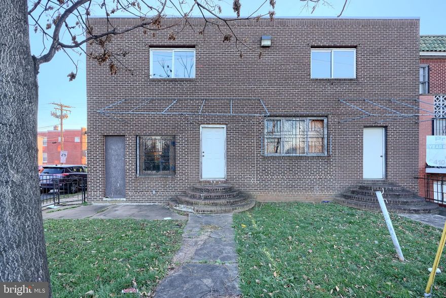 Don’t miss this exceptional opportunity to own a high-visibility corner property on bustling Reisterstown Road. This unique commercial offering includes 2 addresses deeded together: 5400 & 5402 Reisterstown Road, totaling over 7,000 square feet and zoned C-2. The property features a newer high-ceiling warehouse section with 2 roll-up doors facing Newbern Avenue: One drive-in entrance with direct access to the warehouse floor. The 2nd to a loading dock entrance for easy logistics. This versatile space offers tremendous potential for a variety of commercial uses. Whether you're an investor or an owner-occupant, the property provides flexibility and excellent exposure in a high-traffic area. The building needs to be rehabbed. Architectural plans are available upon request.