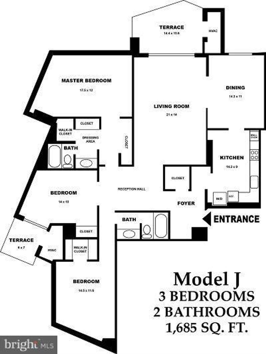 Come and enjoy this wonderful open floor plan. Totally renovated end unit with all latest upgrades. Two large patios for outdoor entertaining. Modern Kitchen with an upgraded  appliances, hardwood floors in foyer, living & Dining area, endless closet space. This is a lovely unit with all Rotonda Amenities included; indoor/outdoor pool, 4 Tennis courts, etc. Minutes from new Silver line Metro.