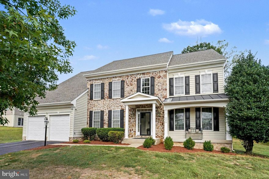 Welcome to the Luxury Single Family Homes at Potomac Crest. Built in 2006  Beazer Home Corp. Avery Style home.  Set back in a quiet community, minutes from  I95 or route 1 & Quantico Marine Base. This large home is 5,640 Total Sq. Ft. and is setting on a large .59 Acres of land.  The Homes  has a large two story entry with office on left and setting room on the right. Walking straight ahead is the beautiful stair to second floor open hallway, then to back spacious kitchen with dining and large Island eat in,  to right of kitchen is large formal dinning with chair railing and shadow boxing trim and crown molding, plus a nice bay window , over looking the back yard. To the left of the kitchen / Dining is a large family room with Stone Fireplace/Gas log with trim out ceiling. Plus a powder room in the hall to the kitchen & stairs to the basement. The Dining /Kitchen also has laundry rm which leads to the garage entry , plus to the back wall there is a set of doors with panels of glass & transom glass above, which leads to a back deck which is a 12 x12 wooden deck for dining out side or grilling, It truly is a nice set up . Up stairs  off of the open hallway there are two beds room with shared full bath with double sinks and at one end  a large bed room with full bath at the other end is a large Primary Bed room with spacious setting area for couch /TV ,refrigerator   to relax before going the large bed room with (Again Large) walk in closet. Then the Primary Bath room , has Linen Closet then and corner soaking tub with a long vanity and sinks on each end, The Toilet has it own room and the walk in large shower with double shower setup for two people no problem. The last but not least is the basement with large Rec Room and full bath, plus an exercise room to the back and storage in the spacious furnace room and in addition is a 6' wide opening with French dr. and steps to the back yard. Easy way to move furniture, exercise equipment and pool table in and out of the basement.