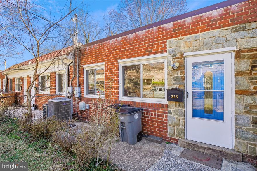 RARE opportunity to own property in Rockville without an HOA or condominium association. This 2 bedroom 1 bathroom interior row home has newly installed kitchen counter tops, efficient electric appliances, and is move-in ready! From your front door, you can easily walk to shops, restaurants, groceries, the Red Line Metro, or the MARC train station.
This property is eligible for a Conventional Loan Grant of up to $10,000 payable towards buyer downpayment, closing costs, and pre-paid items with an income limit of $186,950, 3% downpayment minimum, NO PMI with less than 20% downpayment, a 620 or higher score - for Primary residence buyers only. Please get in touch with the agent for details.