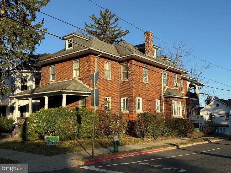 This fantastic triplex is all about location! Just one block from the beautiful Hagerstown City Park and a few blocks from the new Hagerstown Multi-Use Sports and Events Facility, this all-brick corner building offers two 1-bedroom, 1-bath units and one 2-bedroom, 1-bath unit. Each unit is separately metered, making utilities the responsibility of the tenants. Convenient laundry facilities are available in the basement. With a rental license and lead certificates already in place, this property is a turnkey investment opportunity in a vibrant, up-and-coming area.

Bonus Opportunity: This property can be sold as a package with another great triplex (MDWA2025470), offering an expanded portfolio in an ideal location. Don’t miss out on this prime investment package!