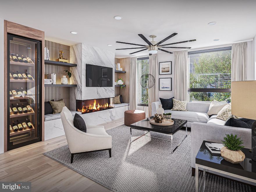 Welcome to your dream home in the heart of Fishtown, Philadelphia! This bespoke luxury new construction is situated in a tranquil residential area surrounded by quiet tree-lined streets and community gardens. Yet, you are only blocks away from the Avenue and the hottest restaurants, cafes, and shops.

This magnificent home boasts 4 bedrooms, 4.5 bathrooms and 3,500/SF of living space. Enjoy 6 outdoor areas, including a spectacular roof deck with mesmerizing center city skyline views.

The first floor features an in-law suite, a large mudroom, and access to a large fenced-in yard. The second floor is the perfect place for entertaining with a stunning open concept layout. Admire the floating staircase, glass wall, and 10 ft. Carrara center island with a waterfall. The chef's kitchen features a butler's pantry, white appliances with gold hardware, and a triple slider leading out to the patio, perfect for grilling and hosting Eagles/Phillies games! The spacious living area features a gas fireplace, built-in shelving, and a wine storage closet with LED backlit lighting.

The primary suite is on the entire third floor, offering a generously sized walk-in closet with a vanity with drawers, chandelier, and custom built-in closet system. The primary bathroom is a luxurious retreat, featuring a glass shower wall with an egg soak tub, his and her vanity sides with storage, and a makeup area seating. The bedroom opens onto a lovely patio, ideal for enjoying morning coffee.

The fourth floor has additional bedrooms, a hall bathroom, a laundry room with shelving, and a wet bar. The rear bedroom, perfect for an office space, has a balcony with center city views. The front bedroom is an en suite, providing privacy and a patio.

The full roof deck is the cherry on top of this beautiful home, perfect for entertaining and enjoying spring, summer, and fall.

This home's location is unbeatable, with custom-built luxury that is one of a kind in one of the best areas to reside in the city. You deserve to live in this dream home!