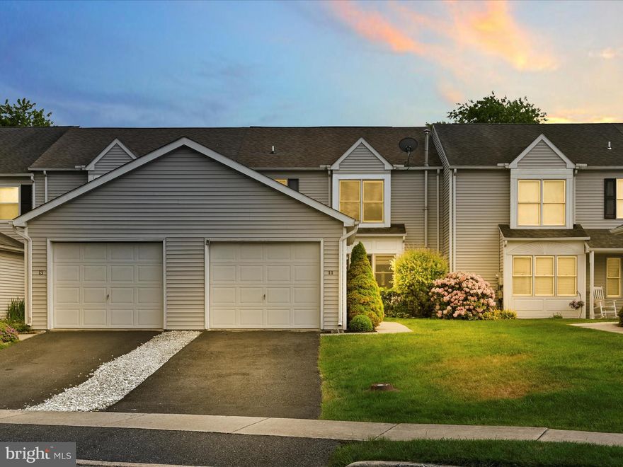 Fall in love with this very well maintained townhome within the Southfield Crossing community, just minutes from Cumberland Valley high school. This lovely home features just over 1600+ square feet with 2.5 baths and 3 bedrooms. Two of those bedrooms could be primary owner suites as well, including one of them on the main floor. This spacious home has recently refinished kitchen cabinets that are overlooking the large family room, a new half-bath vanity, and also has Central Air/Forced Hot Air, although Gas is accessible, along with a generous 1-car detached garage, a large deck and a fenced in back yard that is backing up to a community pavilion area. Just minutes away from shopping, restaurants and the high school and easy access to I-81 and the Turnpike. Truly a gem and very easy to care for and move right in and make your own!