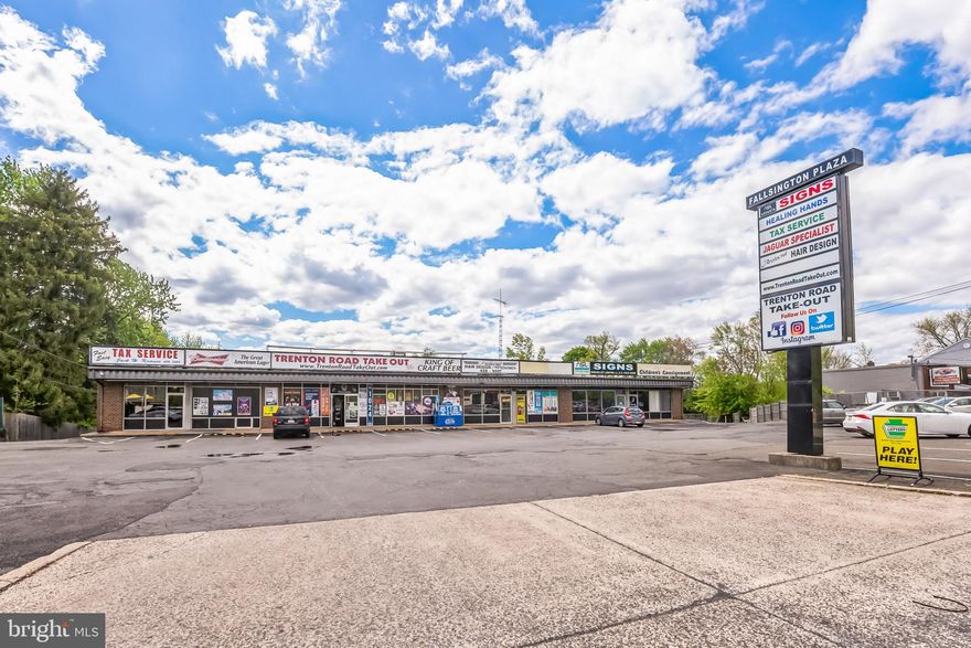 Family-owned shopping center since 1964. Price includes a fully-occupied shopping center, the legendary Trenton Road Take Out (beer and wine) and the "R" Liquor License. There is the opportunity for a full service bar. The building is demised into (6) units, including Trenton Road Take Out, and a side 2,400-square-foot garage unit with (4) bays, a series of smaller garages (3) and storage units (2) at grade along the rear elevation. Don't miss this unique opportunity for a turnkey business! Listing Agent is related to the Seller.