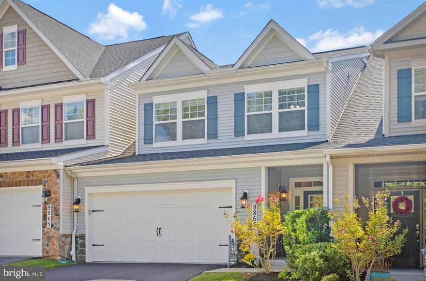 Welcome to 9863 Wilderness Ln. This villa style home, in the ACTIVE ADULT community of Walden Woods, features one level living. Main floor has both a primary bedroom, complete with en suite full bath and walk-in closet, as well as a laundry room. The large gourmet kitchen has a pantry, granite counters, upgraded cabinets , double wall oven, gas cooktop, and a huge eat in island. The living room opens to a cozy patio for peaceful outdoor living space. On the upper level, you will find two more bedrooms, a full bath, and a spacious loft. The lower level is fully finished boasting a recreation room, a fourth bedroom, an exercise room, a third full bath, and another smaller bonus room. Home also has a 2-car garage. Walden Woods has a community clubhouse, with a fitness center, kitchen, library, and meeting room. The neighborhood is close to shopping, restaurants, medical facilities, BWI International Airport, and all major highways. Don’t miss this Great home on a quiet street.