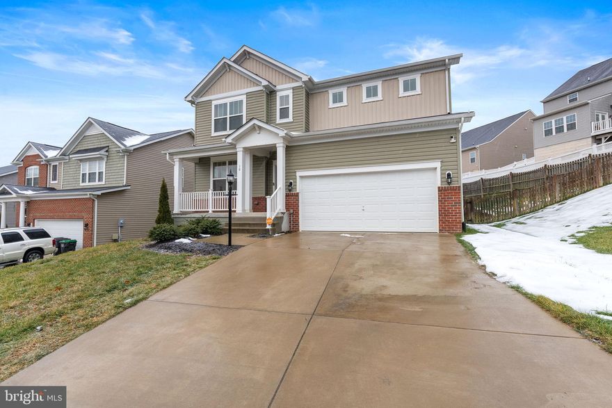 This stunning 4-bedroom, 3-bathroom single-family home in Fredericksburg, built in 2018, offers modern comforts and a functional layout that’s perfect for both family living and entertaining. The main level features a spacious open-concept living area, a well-appointed kitchen, and one bedroom with an adjacent full bath—ideal for guests or a home office. Upstairs, you’ll find three additional bedrooms, including a primary suite with its own en-suite bath, along with two more bedrooms that share a full bath. The fully finished basement provides a large bonus room and a full bathroom, offering great flexibility for whatever your needs may be. This home is well-equipped with recent upgrades, including a new HVAC system and roof, both installed in 2018, ensuring reliability and peace of mind. A tankless water heater, added in 2020, provides endless hot water while being energy-efficient. Outside, the fenced-in backyard features a deck—ideal for outdoor entertaining—and a sprinkler system to keep the lawn lush and green year-round. The home is part of a community with an HOA that covers snow removal, water and trash services, common area maintenance, and access to amenities like basketball courts and a playground. Conveniently located near Route 1 and Interstate 95, this home offers easy access to local shops, restaurants, schools, and commuter routes. This is the one!