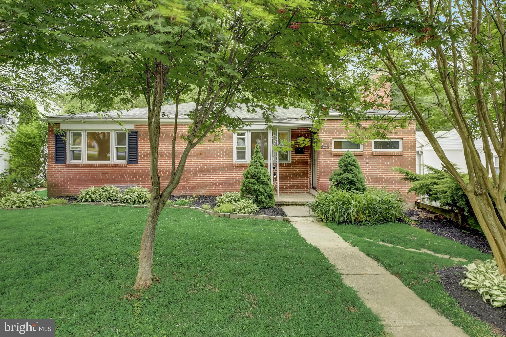 Come see this great 3 bedroom, 3 full bathroom home in the highly coveted neighborhood of Charles Terrace! You'll love the open layout, as soon as you come through the front door with features that include: gleaming hardwood floors, gorgeous remodeled kitchen complete with granite counter tops, island with pendant lighting above, tiled backsplash, stainless steel appliances including a dishwasher, electric range, refrigerator and built-in microwave. Off of the kitchen is a huge, bright sunroom with new carpeting, ceiling fan, and large windows on all three sides to let in all of the natural light. Or step onto the wonderful deck and gaze out to the beautifully landscaped backyard with mature trees, it's very peaceful and private. Back inside, the family room has built-in bookcases as well as a wood-burning fireplace for cozy nights at home. The main level also has 2 bedrooms and 2 full bathrooms. The primary bedroom has a ceiling fan, hardwood floors and an en-suite bathroom that has been remodeled. The 2nd bedroom also has a ceiling fan and the remodeled full bathroom is right next door. The lower level has been fully finished and has tons of recessed lights, ceramic tiled floors throughout. This is where you'll find the 3rd bedroom and 3rd full bathroom. There is also access to the 1-car garage, where you could really park two cars in tandem, it's very deep. There is also a separate laundry room, side door out to the driveway and a ton of space for storage. Roof 2017, Washer/Dryer 2017, Microwave and Dishwasher 2023, Hot water heater 2018 and the windows have also all been replaced. All of this and everything that Towson has to offer, jump right on Charles Street and you could be at Eddie's Supermarket and the Starbucks in minutes. You're right next to Loyola Blakefield, close to GBMC, or head the other way and be on 695. Check out the virtual tour!