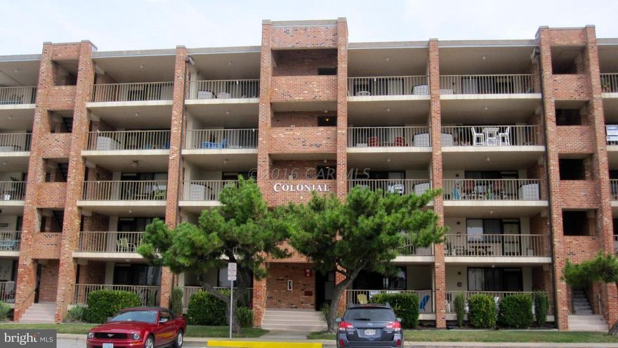 Beautiful ocean views from this highly desirable east end unit located in North Ocean City on 141st Street. Hard to find ocean side building with elevator service to your unit. It has a large open living & dining area w/ocean views. Many improvements to include sleep sofa, tv, carpet throughout, microwave, window treatments, a/c units in bedrooms, upholstery furniture cushions & bedding. Large southern exposure balcony with plenty of room for ease of entertaining. Seller may consider owner financing.