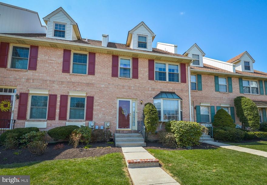 Welcome to the desirable Court at Jamestown! With its functional layout & updated decor, this home is sure to please! Enter into foyer with hardwood floors & large coat closet. Large, eat-in kitchen boasts stainless appliances, ample cabinets, bay window w/ deep sill, pantry, and open walkway into living room. Spacious living room has hardwood floors, a gorgeous brick fireplace, and sliders that lead to the deck--perfect for BBQs & entertaining! 2nd level has two large master bedrooms, each with its own full bath, and hall laundry with utility sink. The main bedroom has hardwood floors, 2 closets, and beautiful double-sink vanity. The HUGE loft that is accessed from this bedroom can be used for a 3rd BR, workout room or over-sized office. All closets have custom organization systems installed. Full part finished basement is a bonus--a perfect family room, with plenty of space left for storage. Easy access to major highways & convenient shopping.