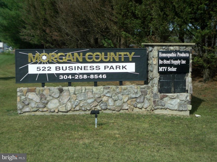 2.26 AC ready for your business! Additional acreage available. The 522 Business Park offers abundant opportunities for businesses to expand. The perfect location is available for your business just outside Berkeley Springs. Only a 90-minute drive to Washington, D.C. & Baltimore with easy access to Interstate Highways 70, 81 & 68. Creative financing including build to suit available.