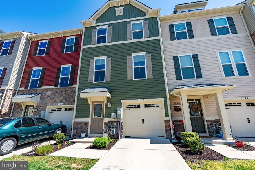 Welcome to your future home in Creekside Village so let's make a home a place you'll love to live with this beauty. This beautiful 3 bedroom and 2.5 bathroom townhouse in a sought after community in the Glen Burnie area. This home features a open floor plan with a spacious living room, gourmet kitchen equipped with stainless steel appliances and granite countertops, dining area, and lastly walk out access to a wonderful deck. Hard wood steps through out the home. Garage has been epoxied and ground level has an built in desk and bookshelf area. Master Bedroom to include trey ceiling walk in closet and upgraded master bathroom. The community is packed with amenities 2 parks, pool, dog park, walk/run trail, fitness center, and community center. W & D included. Seller Assistance available.