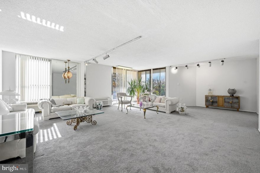 Was a 3 bedroom can be converted back to a 3 bedroom,  2-bedroom, 2-full-bath condo with a super large living room great for entertaining home movie theater bright cheerful sunny lots of sunlight in the heart of desirable Plymouth Meeting, within the sought-after Colonial School District.  along with comfort, style, and low-maintenance living—plus unbeatable access to major highways.  The large primary suite includes a walk-in closet, a second closet, washer/dryer hookup in the hallway closet, The spacious second bedroom offers flexible functionality—ideal as a guest retreat, home office, or personal gym. Nearby, two thoughtfully placed hallway closets provide versatile storage for linens, cleaning supplies, or household items. Enjoy amenities like 24-hour gated security, heated pool, tennis courts, 2 fitness centers, and dog walk trail. All utilities ( heat, air conditioning, electric, water, sewer, cable, internet) are included in the condo fee. This beautifully condo won’t last long—schedule your showing today before it’s gone!