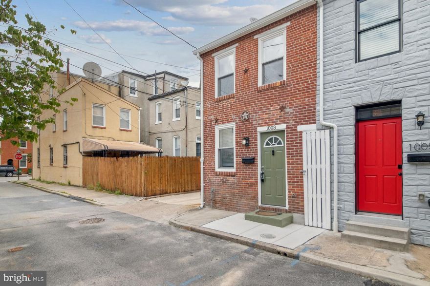 This townhome has an open main level with Beautiful New Luxury LVP Flooring  on the Main Level with Hardwood Flooring on the Second Level. Living room, dining area and kitchen. Nice Updated Kitchen, Solid Wood Cabinetry, backsplash, Stove, Stainless Refridgerator. Upper level consists of two larger bedrooms with a recently updated bath, large rear deck that overlooks the fully fenced rear yard with Privacy Fencing and Large Storage Area for your Outdoor Gear.  Full Size Washer and Dryer, Newer Furnace and Hot Water Heater. You get all this - Conveniently located blocks from Cross Street Market in Federal Hill with easy access to the Inner Harbor, Camden Yards and M&T Bank Stadium.  Come see and make this one yours,  you will be glad you did!