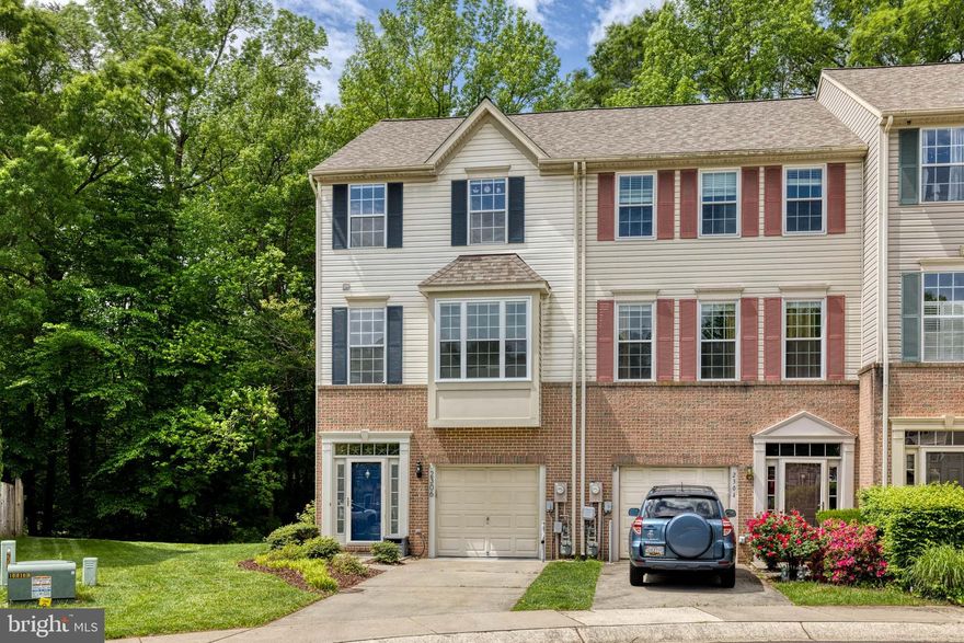 If you are looking for a home that shows like a model, THIS IS IT!  A rare end of group, garage townhome tucked away in the back of the Piney Orchard community in Odenton.  This stunning home has been meticulously cared for and shows true pride of ownership.  The foyer is large and inviting and has plenty of space for a side table to catch your keys and shoes.  There is a powder room for convenience, and a spacious family room space with a built in murphy bed that is a great guest spot, but also allows for a flex space in the room.  There is a slider to the patio that leads to added shaded space in the backyard that overlooks a wooded preserve.  The next level of the home is where the magic happens!  There is an oversized living room with updated LVP flooring in a neutral trendy wood tone, clean white walls, and a box window that drenches the space in natural light.  The kitchen is HUGE with a bay window extension, brand new granite counters, tile backsplash, stainless steel appliances, pendant lighting, generous pantry, and oversized table space.  The slider off the kitchen leads to a deck that is the perfect spot for a summer BBQ.  The bedroom level has a deluxe primary suite with 2 large walk in closets, soaring vaulted ceilings, lots of windows, and a private bathroom.  The additional bedrooms are spacious with great closet space.  This home is convenient to Ft. Meade, Northrop Grumman, and major commuter routes.  Enjoy all Piney Orchard h as to offer: pools, playgrounds, nature center, gym, ice skating rink, and so much more!